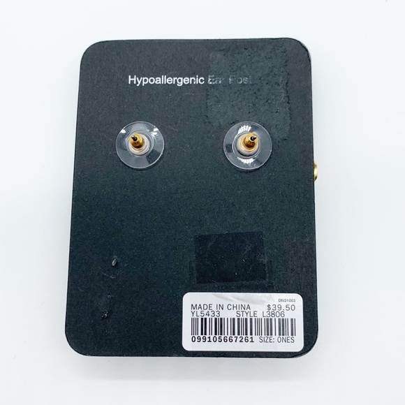 J. Crew Crystal Floral Stud Earrings - Picture 5 of 7